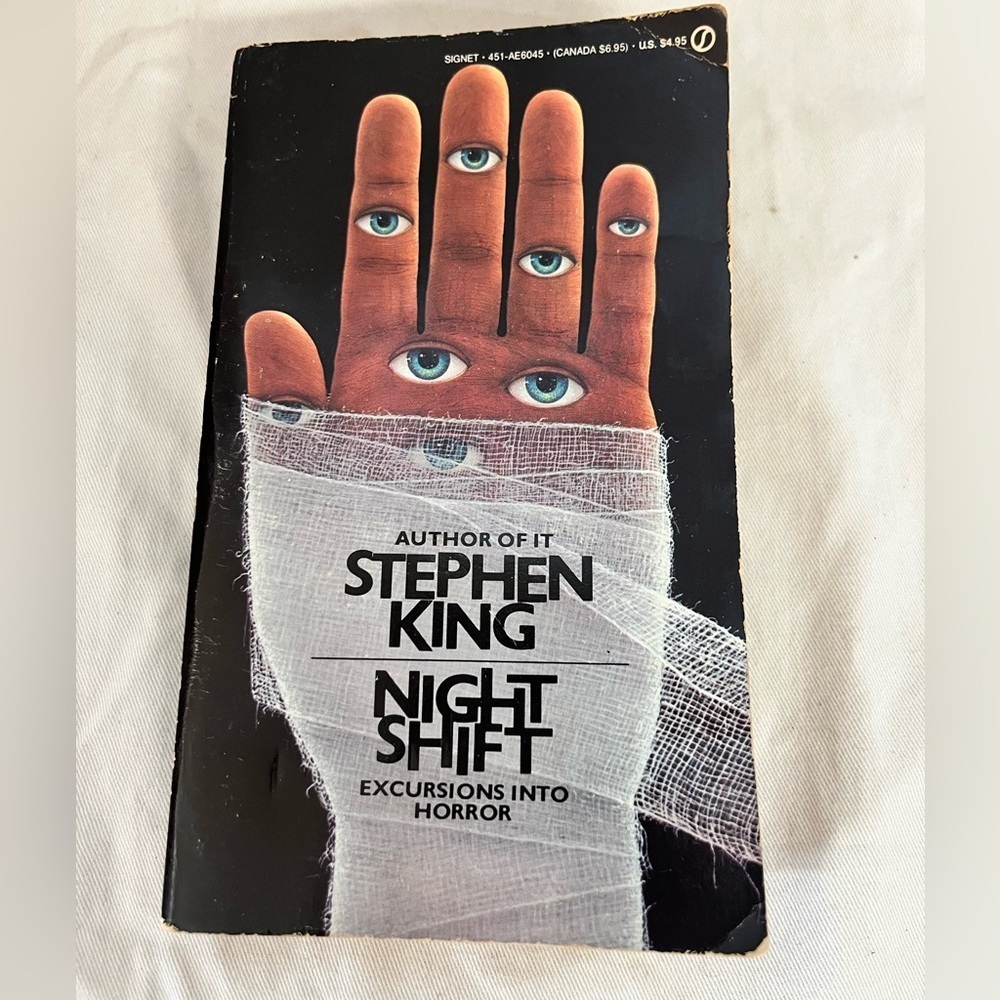 Collectable "Night Shift" Book By Stephen King 1979, RARE Signet PB